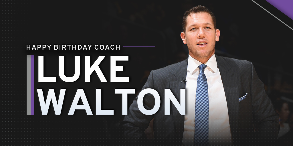 NBA教练协会官方祝国王主教练卢克-沃顿40岁生日快乐
